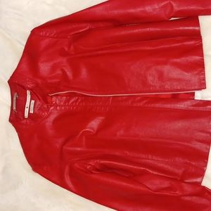 Tommy Hilfiger vintage leather jacket size XL